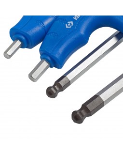 Набор Г-образных шестигранников 3-8 мм, 6 предметов KING TONY 22106MR-foto4