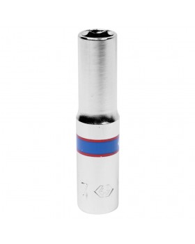 Головка торцевая глубокая шестигранная 1/4&quot;, 7 мм KING TONY 223507M