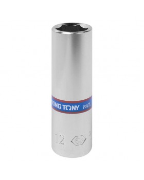 Головка торцевая глубокая шестигранная 1/4&quot;, 12 мм KING TONY 223512M