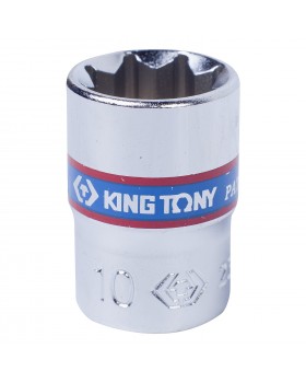 Головка торцевая восьмигранная 1/4&quot;, 10 мм KING TONY 231010M
