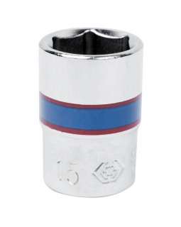 Головка торцевая стандартная шестигранная 1/4", 15 мм KING TONY 233515M-foto2