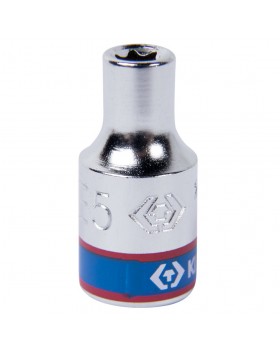 Головка торцевая TORX Е-стандарт 1/4", E5, L = 24 мм KING TONY 237505M Головка торцевая TORX Е-стандарт 1/4", E5, L = 24 мм KING TONY 237505M