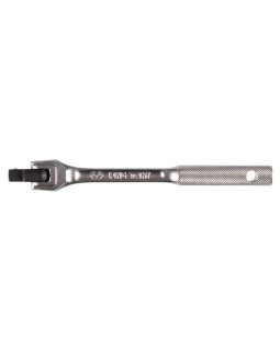 Вороток 1/4", 130 мм, с шарниром KING TONY 2453-05F-foto3