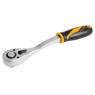Трещотка &quot;GRIPro&quot;, 1/2&quot;, 255 мм, 72 зубца, флажковая с кнопкой TOLSEN TT16120