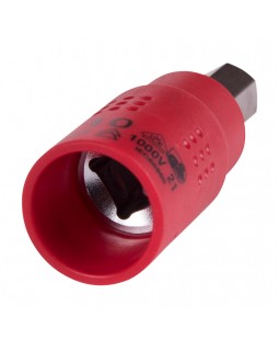 Насадка (бита) торцевая диэлектрическая 3/8&quot;, HEX, 10 мм, L = 65 мм KING TONY 3025VE10-foto2