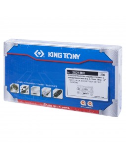 Набор торцевых головок с принадлежностями 1/4&quot;, шестигранные, 4-13 мм, 19 предметов KING TONY 2-foto4