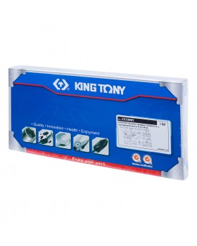 Набор торцевых головок с принадлежностями 1/4&quot;, шестигранные, 4-13 мм, 39 предметов KING TONY 2-foto4