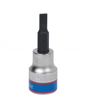 Насадка (бита) торцевая 3/8&quot;, Slotted, 1х5 мм, L = 50 мм KING TONY 302205