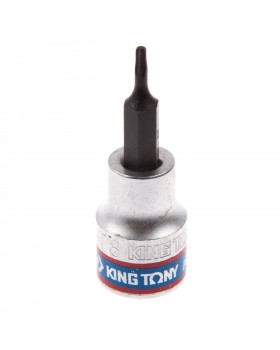 Насадка (бита) торцевая 3/8&quot;, TORX, T8, L = 50 мм KING TONY 302308
