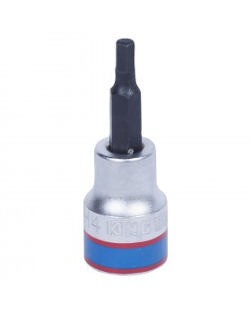 Насадка (бита) торцевая 3/8&quot;, HEX, 4 мм, L = 50 мм KING TONY 302504
