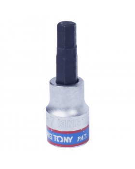 Насадка (бита) торцевая 3/8&quot;, HEX, 7 мм, L = 50 мм KING TONY 302507