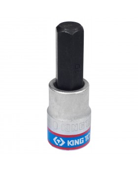 Насадка (бита) торцевая 3/8&quot;, HEX, 10 мм, L = 50 мм KING TONY 302510