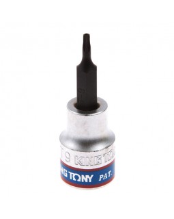 Насадка (бита) торцевая 3/8", TORX, T9, L = 50 мм, с отверстием KING TONY 302709-foto2