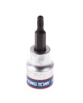 Насадка (бита) торцевая 3/8&quot;, TORX, T20, L = 50 мм, с отверстием KING TONY 302720