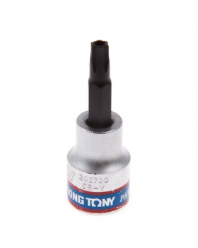 Насадка (бита) торцевая 3/8&quot;, TORX, T30, L = 50 мм, с отверстием KING TONY 302730