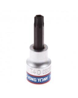 Насадка (бита) торцевая 3/8", TORX, T40, L = 50 мм, с отверстием KING TONY 302740-foto2