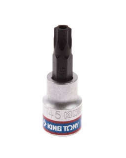 Насадка (бита) торцевая 3/8", TORX, T45, L = 50 мм, с отверстием KING TONY 302745-foto2
