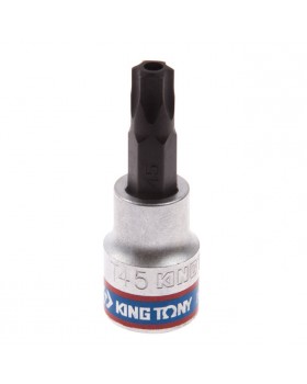 Насадка (бита) торцевая 3/8", TORX, T45, L = 50 мм, с отверстием KING TONY 302745-foto2