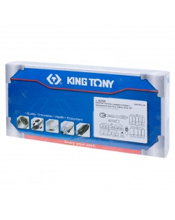 Набор торцевых головок с принадлежностями 3/8", двенадцатигранные, 7-19 мм, 26 предметов KING T-foto2