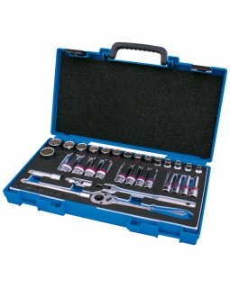 Набор торцевых головок с принадлежностями 3/8&quot;, двенадцатигранные, 1/4&quot;-15/16&quot; мм, 32-foto3