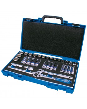 Набор торцевых головок с принадлежностями 3/8&quot;, двенадцатигранные, 7-24 мм, 33 предмета KING TO-foto3