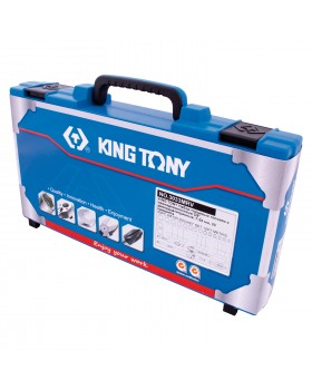 Набор торцевых головок с принадлежностями 3/8&quot;, двенадцатигранные, 7-24 мм, 33 предмета KING TO-foto2