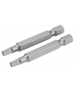 Набор вставок (бит) торцевых 1/4&quot;, Square, S2, 50 мм, 2 предмета TOLSEN TT20339-foto2