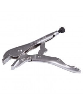 Зажим с фиксатором 140 мм, с прямыми губками KING TONY 6031-05R-foto2