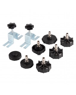 Набор приспособлений для замены тормозной жидкости, 5 л, комплект крышек адаптеров, 20 предметов AFF-foto7