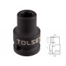 Головка торцевая ударная шестигранная 1/2&quot;, 8 мм TOLSEN TT18208