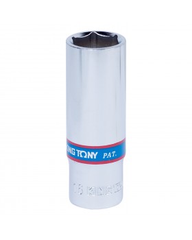 Головка торцевая глубокая шестигранная 3/8&quot;, 16 мм KING TONY 323516M