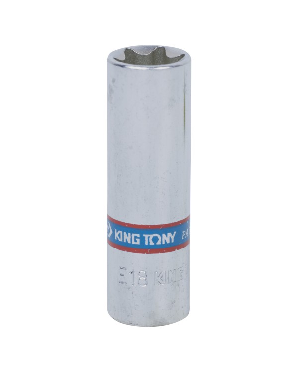 Головка торцевая TORX Е-стандарт 3/8&quot;, E18, L = 63 мм KING TONY 327518M