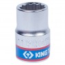 Головка торцевая стандартная двенадцатигранная 3/8&quot;, 11 мм KING TONY 333011M