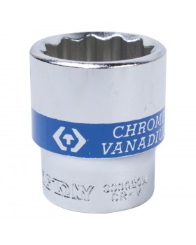 Головка торцевая стандартная двенадцатигранная 3/8", 20 мм KING TONY 333020M Головка торцевая стандартная двенадцатигранная 3/8", 20 мм KING TONY 333020M