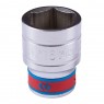 Головка торцевая стандартная шестигранная 1/2&quot;, 13/16&quot;, дюймовая KING TONY 433526S
