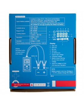 Тестер аккумулятора автомобиля KING TONY 9DC51-foto5