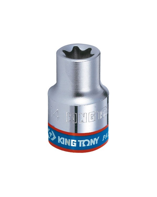 Головка торцевая TORX Е-стандарт 3/8&quot;, E14, L = 28 мм KING TONY 337514M