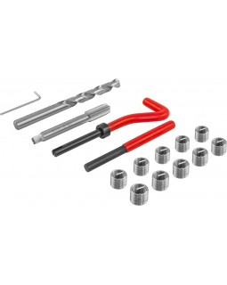 TRIS10125 Набор для восстановления резьбы M10x1.25, 15 предметов-foto2