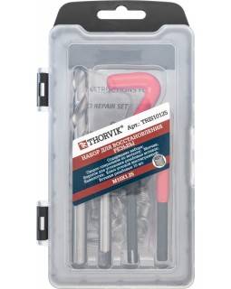 TRIS10125 Набор для восстановления резьбы M10x1.25, 15 предметов-foto3