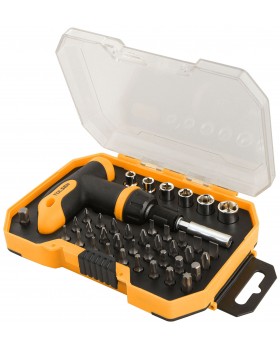 Набор вставок (бит) 1/4", PH, PZ, Hex, Torx, Slotted, 41 предмет TOLSEN TT20036 Набор вставок (бит) 1/4", PH, PZ, Hex, Torx, Slotted, 41 предмет TOLSEN TT20036
