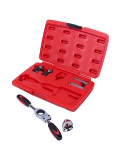 Набор инструментов для нарезания резьбы, кейс, 6 предметов МАСТАК 351-00006C-foto3