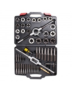 Набор метчиков и плашек SK-5 M6-M24, кейс, 51 предмет МАСТАК 351-00051C-foto3