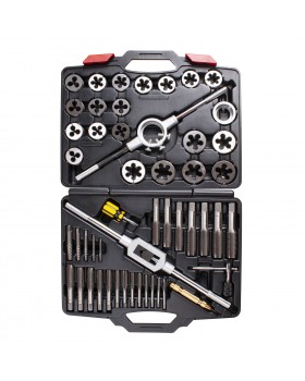 Набор метчиков и плашек SK-5 M6-M24, кейс, 51 предмет МАСТАК 351-00051C-foto3