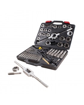 Набор метчиков и плашек SK-5 1/4&quot;-1&quot;, кейс, 51 предмет МАСТАК 351-10051C-foto4