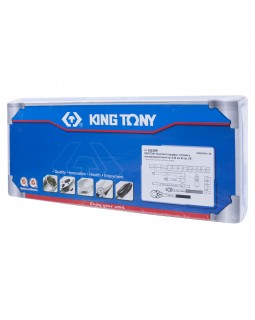 Набор торцевых головок с принадлежностями 3/8&quot;, шестигранные, 6-22 мм, 22 предмета KING TONY 35-foto3