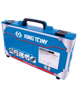 Набор торцевых головок с принадлежностями 3/8&quot;, шестигранные, 7-24 мм, 33 предмета KING TONY 35-foto3