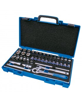 Набор торцевых головок с принадлежностями 3/8&quot;, шестигранные, 6-24 мм, 45 предметов KING TONY 3-foto2