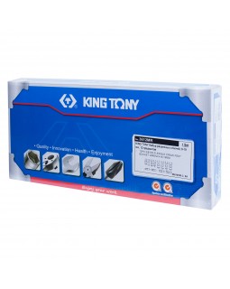 Набор разрезных ключей, 8-19 мм, 12 предметов KING TONY 3612MR-foto2