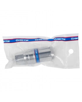 Головка свечная шестигранная 3/8", 18 мм, пружинный фиксатор KING TONY 36A518-foto2
