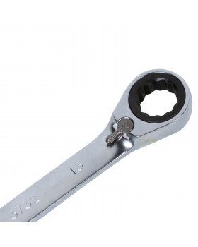 Ключ трещоточный комбинированный с флажковым переключением 13 мм KING TONY 373213M-foto3